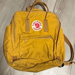 Fjallraven kanken Mustard Yellow Backpack